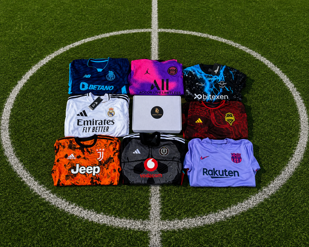 ThreeLions mystery football shirt box Adults