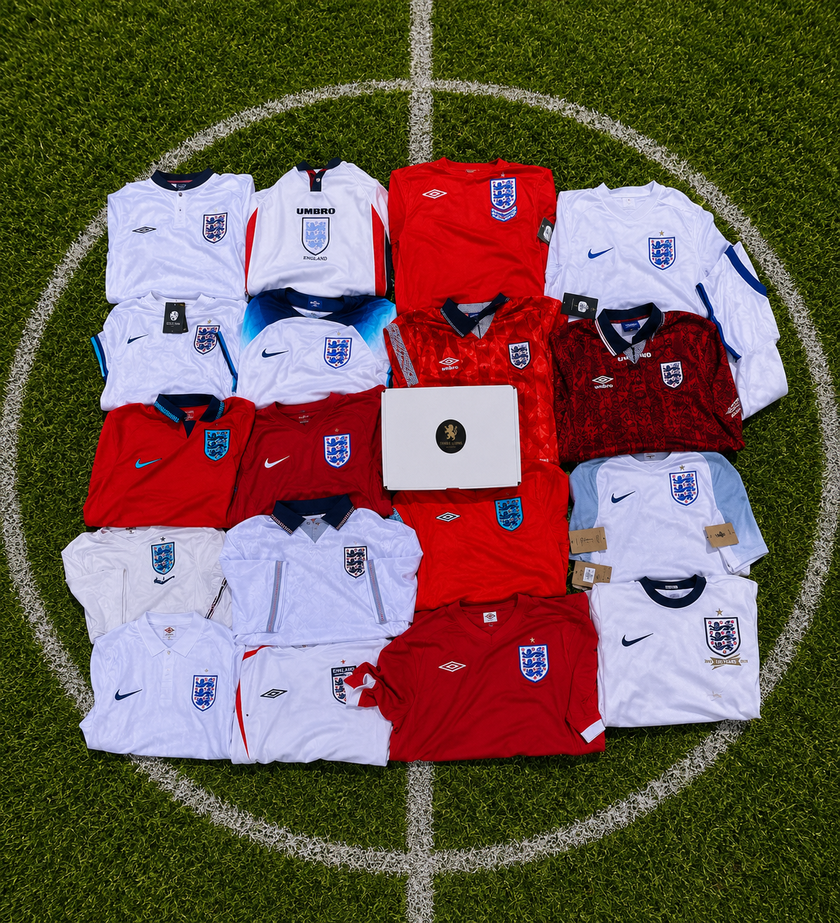 ThreeLions Mystery England Shirt box