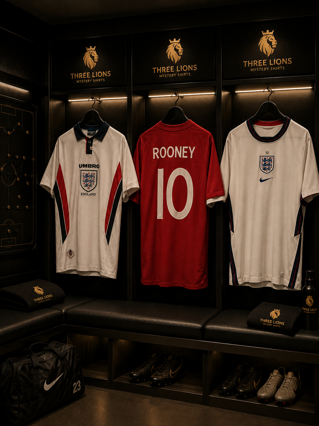 ThreeLions Mystery England Shirt box